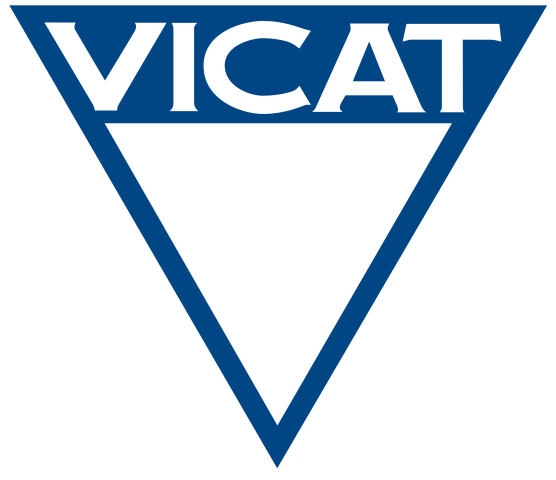 Le logo de la société Vicat